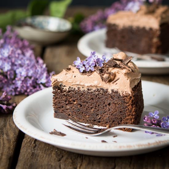 Chocolate Mud Cake - Recipe photo by veselina zheleva