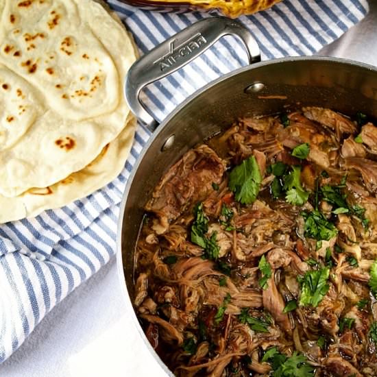 Pork Chile Verde - Recipe photo by the hungry bluebird