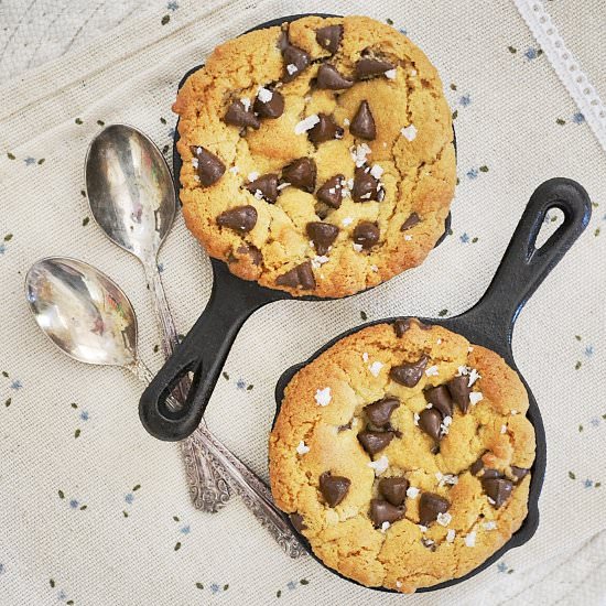 PB Chocolate Chip Cookies - Recipe photo by jamieanne