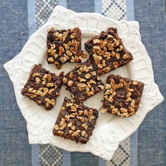 Oatmeal Brownies - Recipe photo by aplantbasedsoul