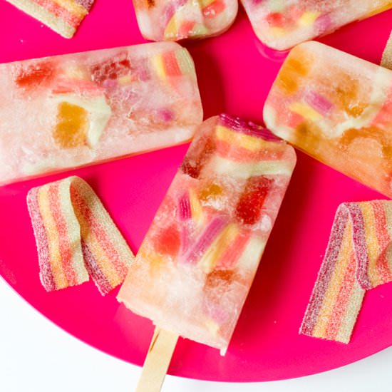 Pick n' Mix Popsicles - Recipe photo by KitchenSanctuary
