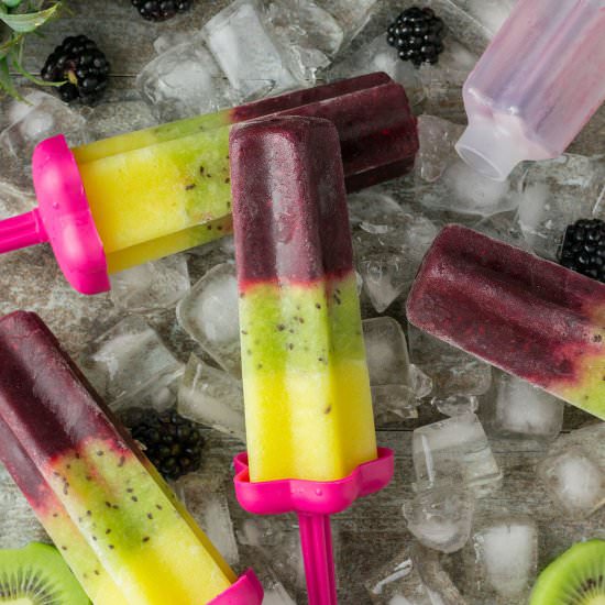 tropical blackberry popsicles - Recipe photo by rollingspoons