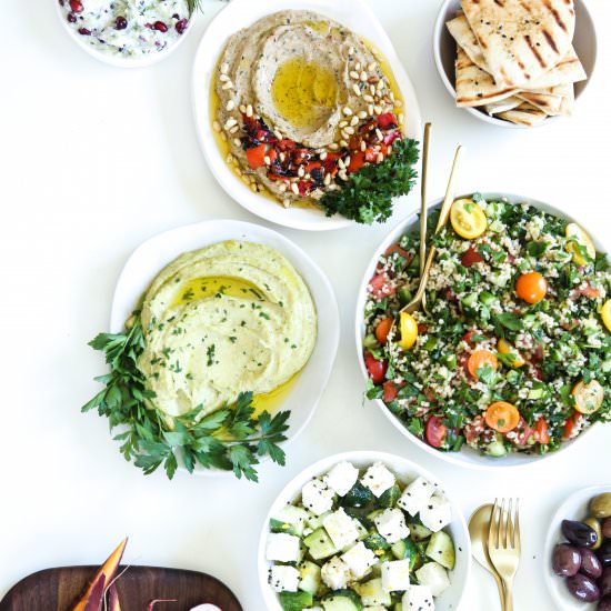 Mezze - Recipe photo by ProbablyBaking