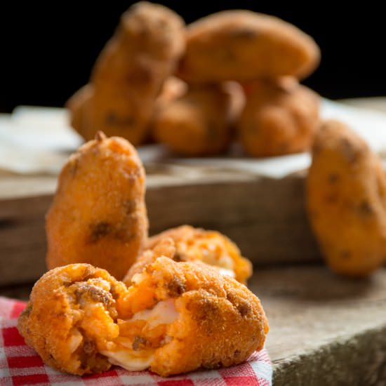 Rice Balls, Arancini, or Suppli - Recipe photo by nonnasway