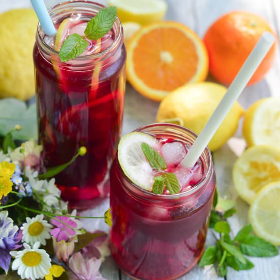 Fruity Iced Tea - Recipe photo by Like Chocolate