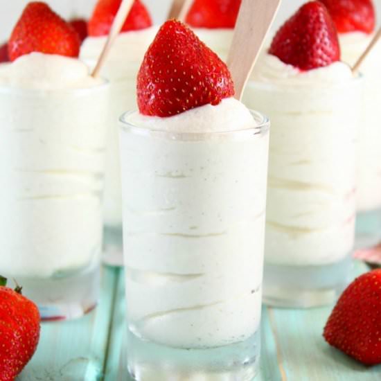 No Bake Vanilla Bean Cheesecake - Recipe photo by missinthekitchen
