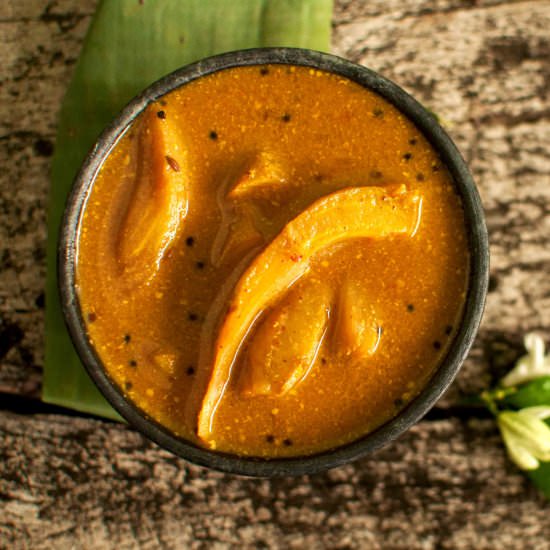 Elephant Apple Chutney - Recipe photo by MyCookingCanvas