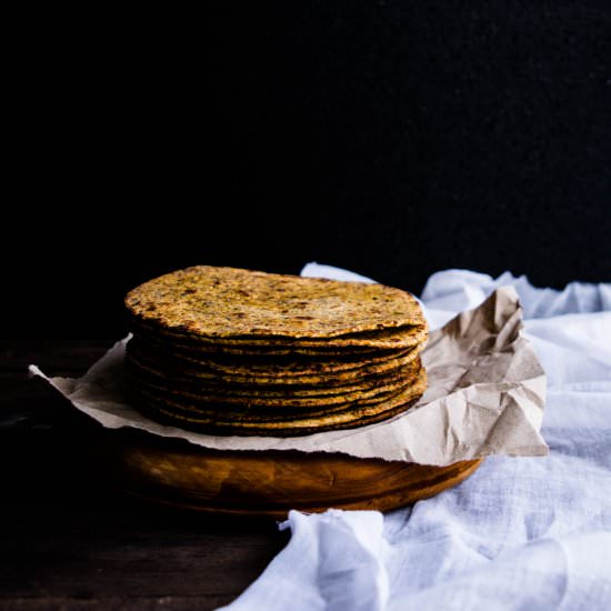 Korma Roti/ Lentil Flatbread - Recipe photo by ohsweetcitrus