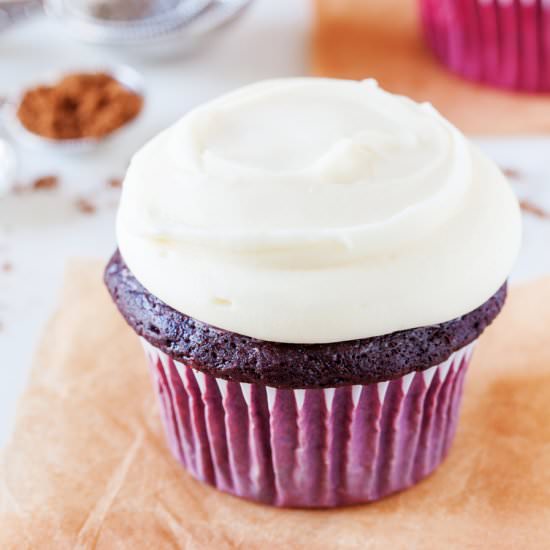 Red Velvet Cupcakes for Two - Recipe photo by thepkpway