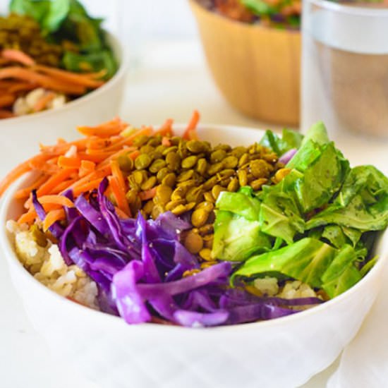 Ayurvedic Buddha Bowl Recipe - Recipe photo by Solluna333