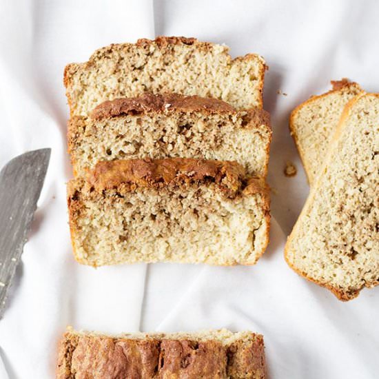 Cinnamon Swirl Protein Bread - Recipe photo by JennMeyering