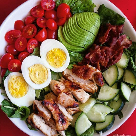 Grilled Chicken Paleo Cobb - Recipe photo by FitSlowCookerQueen