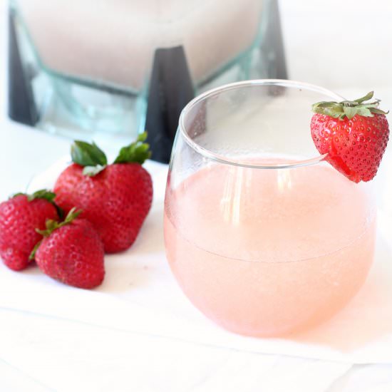 Frosé aka Frozen Rosé - Recipe photo by If You Give A Blonde A Kitchen