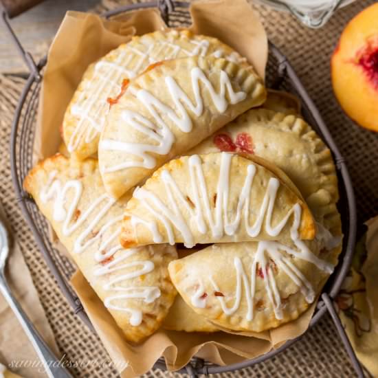 Peach Hand Pies - Recipe photo by Savingroomfordessert