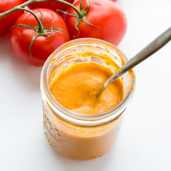 Roasted Tomato Dressing - Recipe photo by boulderlocavore