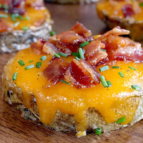 Bacon Potato Rounds - Recipe photo by Everyday Dishes