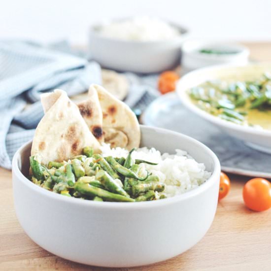 Coconut Green Bean Curry - Recipe photo by HapaWay