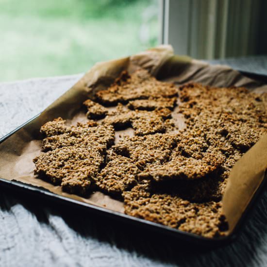 Buckwheat Sunflower Seed Granola - Recipe photo by frolic chocolate