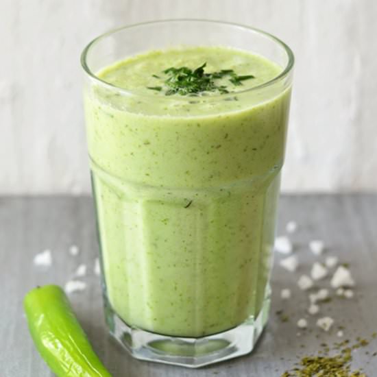 Drinkable Salad Savory Green Smoothie - Recipe photo by dieTTaste