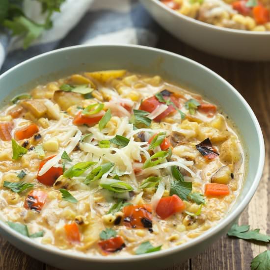 Southwestern Potato and Corn Chowder - Recipe photo by thereciperebel