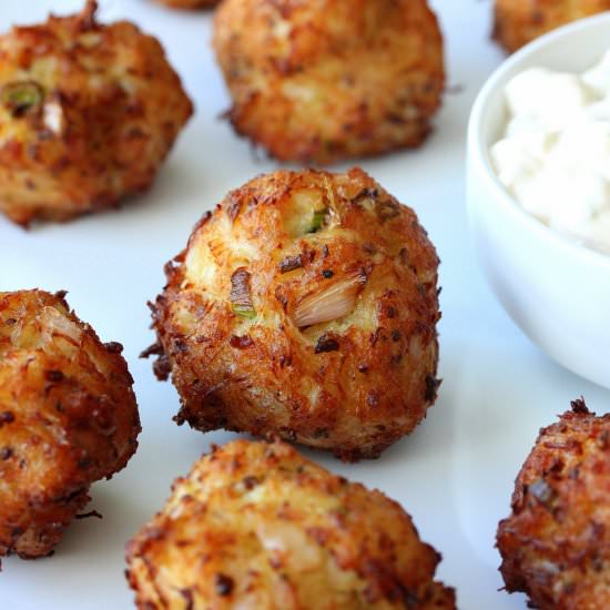 Southern Crab Beignets - Recipe photo by HowToFeedaLoon