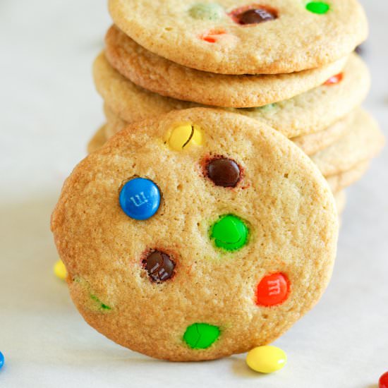 M&M Cookies - Recipe photo by Paulas Plate