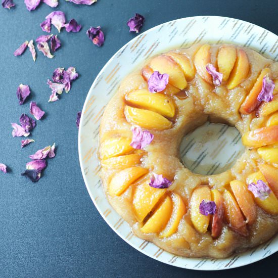 Grand Marnier Peach Cake - Recipe photo by mordenh