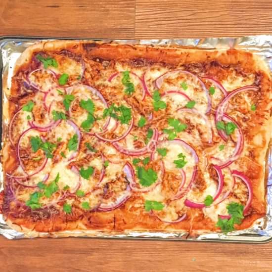 Copycat CPK Barbecue Chicken Pizza - Recipe photo by AllysCooking