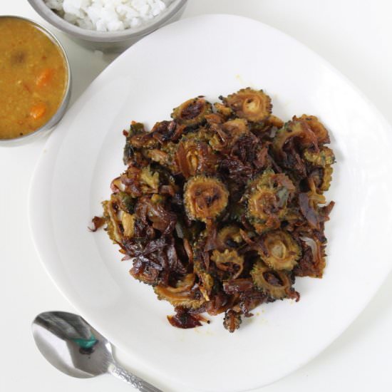 Bitter Gourd Stir Fry - Recipe photo by sandhiya