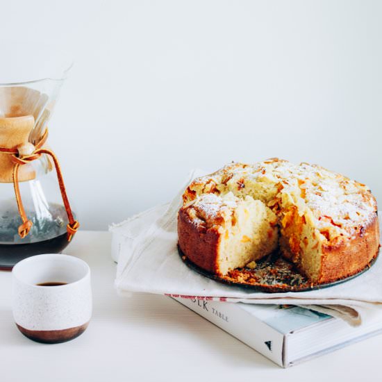 Apricot Almond Cake - Recipe photo by alexskrebcova