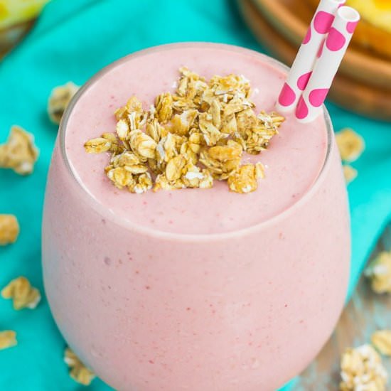 Peanut Butter and Jelly Smoothie - Recipe photo by pumpkinnspice