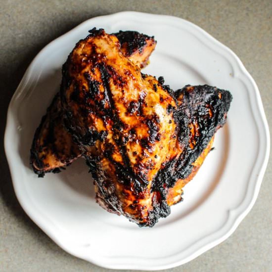 Sweet and Spicy Grilled Chicken - Recipe photo by Lisa G Cooks