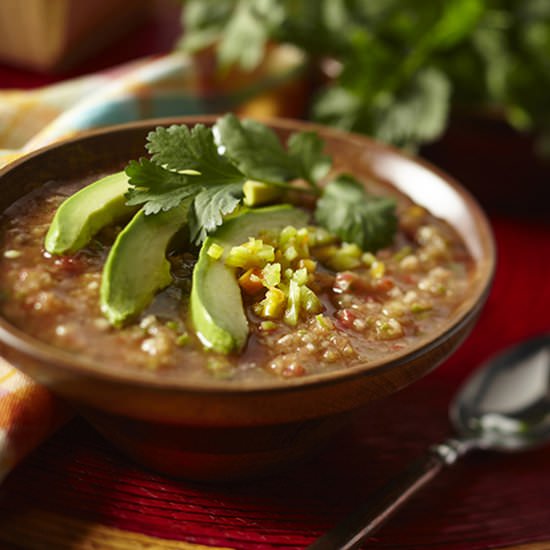Gazpacho soup - Recipe photo by Photoappetite