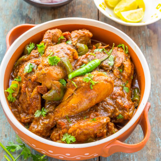 Kadhai Chicken - Recipe photo by Priyanka DK