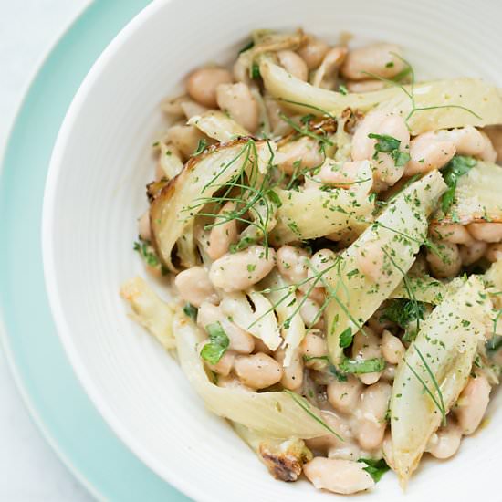 Fennel Cannellini Bean Salad - Recipe photo by foodsmartmom