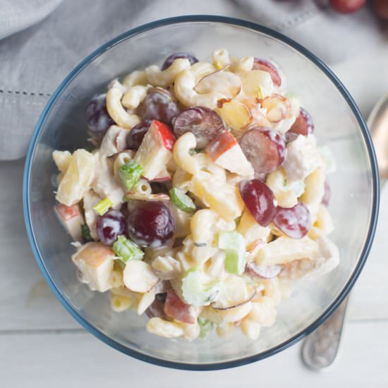 Macaroni Fruit Salad - Recipe photo by tastesbetterfromscratch
