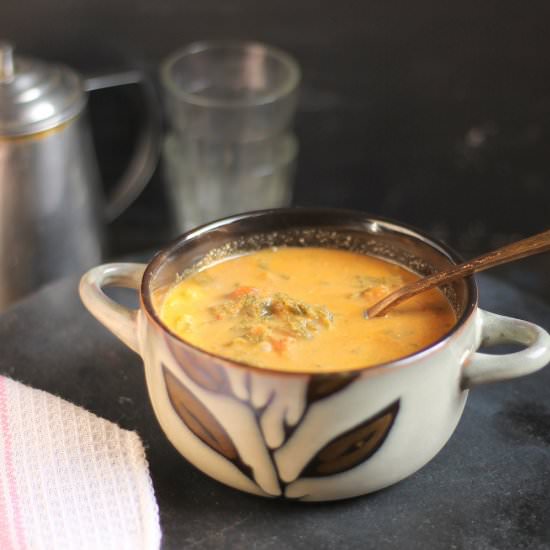 Malabar Spinach Curry - Recipe photo by rakshaskitchen