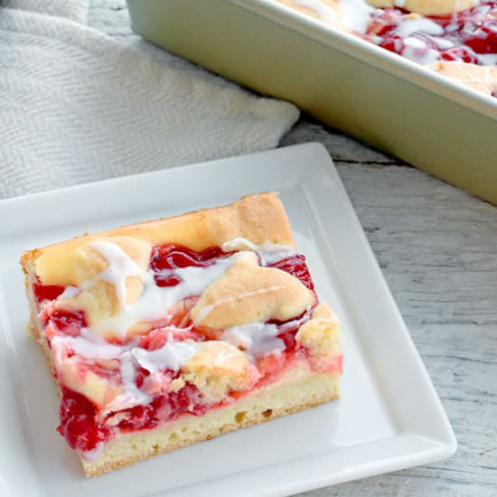 Cherry Pie Bars - Recipe photo by Everyday Dishes