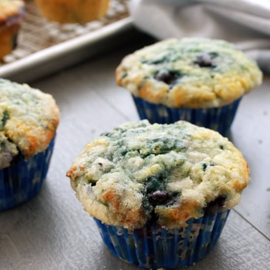 Moist Blueberry Muffins - Recipe photo by Everyday Dishes