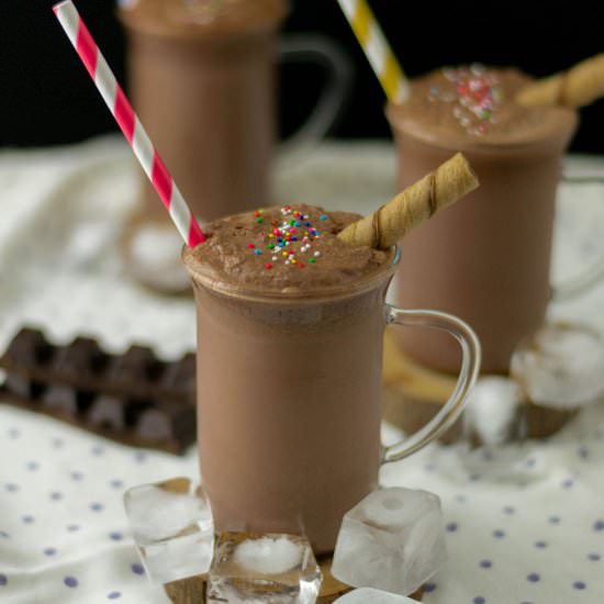 Cold Chocolate Milk - Recipe photo by rollingspoons