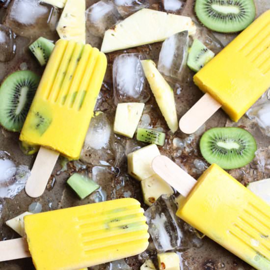 Tropical Turmeric Popsicles - Recipe photo by AbrasKitchen