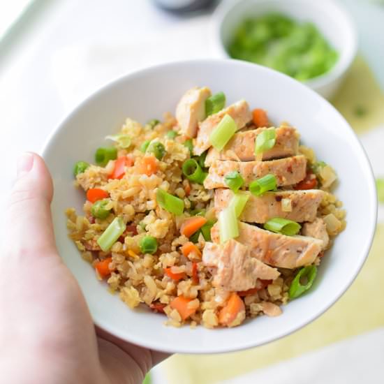 Fried Cauliflower Rice - Recipe photo by projectmealplan