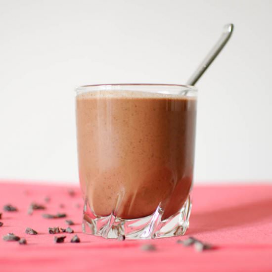 Healthy Chocolate Milk Shake - Recipe photo by teaspoonliving