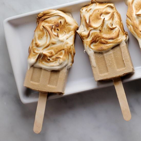 Coffee Malted Baked Alaska Pops - Recipe photo by sheri silver