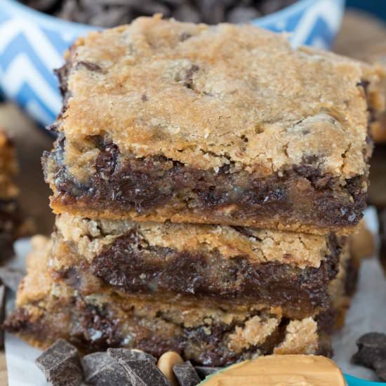 Double Decker Cookie Gooey Bars - Recipe photo by crazyforcrust