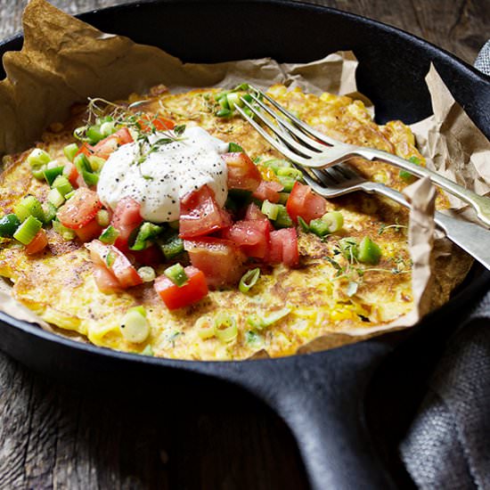 Corn Fritter Pancake - Recipe photo by seasonsandsuppers