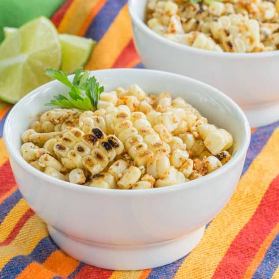 Chili Lime Corn - Recipe photo by cupcakesandkalechips