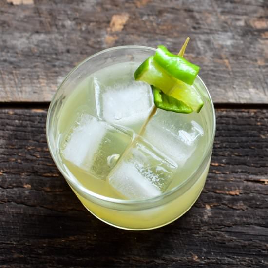 Hatch Green Chile Margarita - Recipe photo by apleasantlittlekitchen