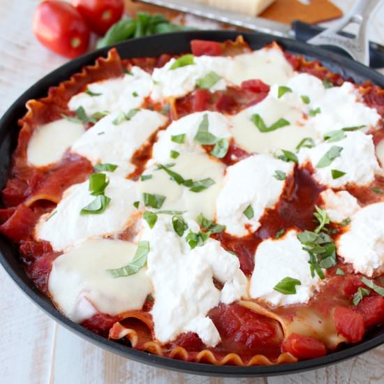 30 Minute One Pot Lasagna - Recipe photo by Whitney Bond