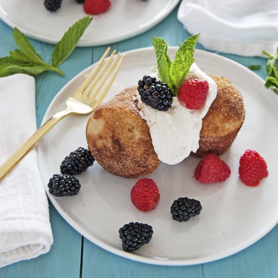 French Breakfast Puffs - Recipe photo by thecharmingdetroiter